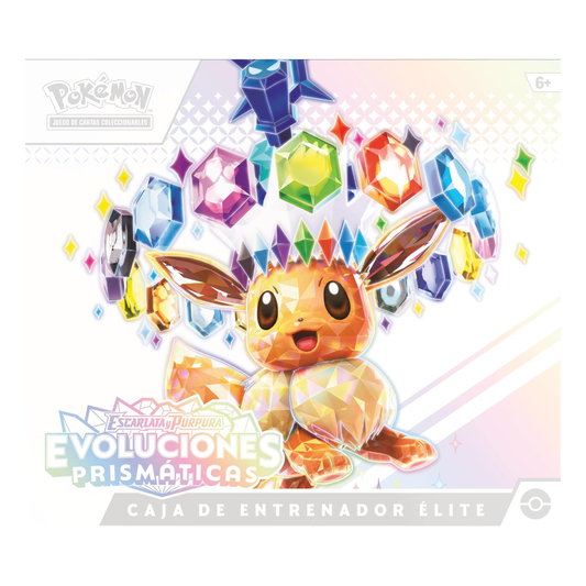 Evoluciones Prismáticas - Caja de Entrenador Élite